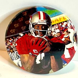 Jerry Rice Pinback Button #80
